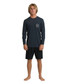 Billabong Men's Hollow Long Sleeve Shirt Navy side view