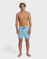 The Billabong Men's Every Other Day Wave Washed Layback Trunks in Corydalis Blue