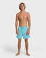 The Billabong Men's All Day Layback Trunks in Blue Shadow