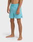The Billabong Men's All Day Layback Trunks in Blue Shadow