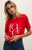 Z Supply Women's Love You Boyfriend Tee