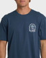 Billabong Men's Portal Premium Short Sleeve T-Shirt Dark Denim side