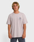Billabong Men's Portal Premium Short Sleeve T-Shirt Dusty Purple detail