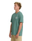 The Billabong Men's Runner Premium Short Sleeve Shirt in Sea Green