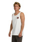 The Billabong Men's Crayon Wave Tank Top in Off White