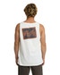 The Billabong Men's Crayon Wave Tank Top in Off White