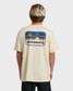 The Billabong Men's Range Adiv Premium Short Sleeve T-Shirt in Oatmeal