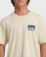 The Billabong Men's Range Adiv Premium Short Sleeve T-Shirt in Oatmeal