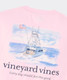 Vineyard Vines Men's Painted Sportfisher Scenic Long Sleeve Pocket Tee