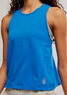FP Movement Women's Hot Shot Twist Tank in Light Cobalt
