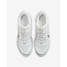The Nike Men's Pegasus Premium Road Running Shoes in White and Metallic Silver