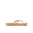 Reef Women's Baja Sands Flip Flops in Sand bottom view