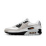 Nike Men's Air Max 90 Shoes White and Laser Orange front detail