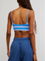 FP Movement Women's Tighten Up Reversible Bra in Riviera Blue
