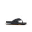 Reef Men's Fanning + Flip Flops Black and Gum right side view