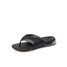 The Reef Men's Fanning + Flip Flops in Black and Gum