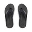 The Reef Men's Fanning + Flip Flops in Black and Gum