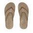 The Reef Men's Ojai Classic Flip Flops in Brown Suede