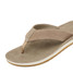The Reef Men's Ojai Classic Flip Flops in Brown Suede