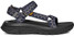 The Teva Men's Hurricane XLT3 Sandals in Criss Cross Navy/Grey