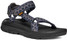 The Teva Men's Hurricane XLT3 Sandals in Criss Cross Navy/Grey