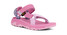 The Teva Kids' Hurricane XLT Jr Sandals in Bright Pink Multi