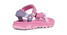 The Teva Kids' Hurricane XLT Jr Sandals in Bright Pink Multi