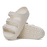 The Birkenstock Women's Florida Flex Platform Eva Sandals in Eggshell White