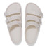The Birkenstock Women's Florida Flex Platform Eva Sandals in Eggshell White