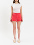 Daze Denim Women's Troublemaker Shorts in Chili Red