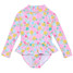Snapper Rock Girls' Buttercup Surf Suit buttercup detail
