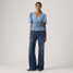 Levi's Women's Middy Loose Boot Cut Jeans in Good Fortune full length view