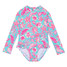 Snapper Rock Girls' Tropical Glow Surf Suit detail