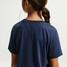 Nike Kids' Basketball Tee Midnight Navy side view