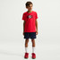 The Nike Kids' Soccer Tee in University Red
