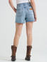 Wrangler Women's 5.5" Cowboy Shorts back view