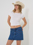 Wrangler Women's Western Mini Skirt front view