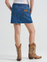 Wrangler Women's Western Mini Skirt