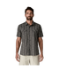 Patagonia Men's Go-To Western Short Sleeve Shirt Lowland Forge Grey front view