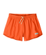 The Patagonia Women's Home Waters 3 inch Volley Shorts in Coral Orange