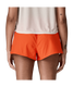 The Patagonia Women's Home Waters 3 inch Volley Shorts in Coral Orange