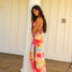 Kulani Kinis Women's Frangipani Skirt back view