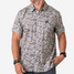 The Burlebo Men's Performance Button Up Shirt in Deer Camo