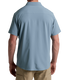 KUHL Men's Edge Short Sleeve Shirt Mineral Blue side view