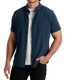 KUHL Men's Edge Short Sleeve Shirt Pirate Blue lifestyle view