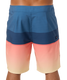 O'Neill Boy's Hyperfreak Heat Block Boardshorts Persimmon front