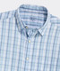The Vineyard Vines Men's Performance Higgs Beach Plaid Sundown Shirt in Del Mar Blue