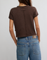 Free People Women's We The Free Take 2 Tee in Double Espresso