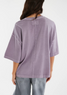 Free People Women's We The Free Perfect Oversized Tee Plum Ash side