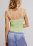 Free People Women's Spring Fever Cami in Lime Kiwi